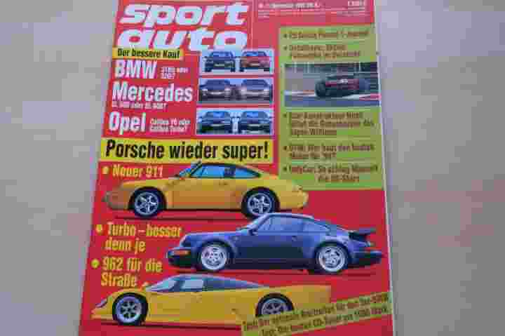 Deckblatt Sport Auto (11/1993)